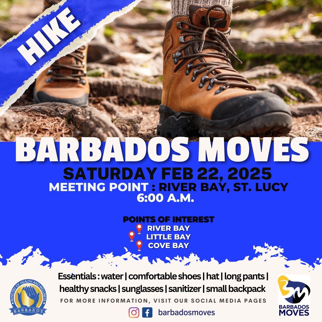 Barbados Moves- Hike February 22, 2025