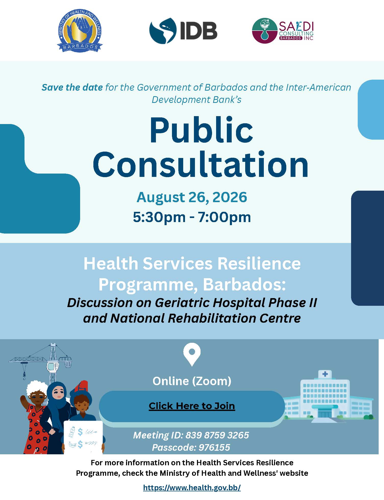 Public Consultation - August 26, 2026