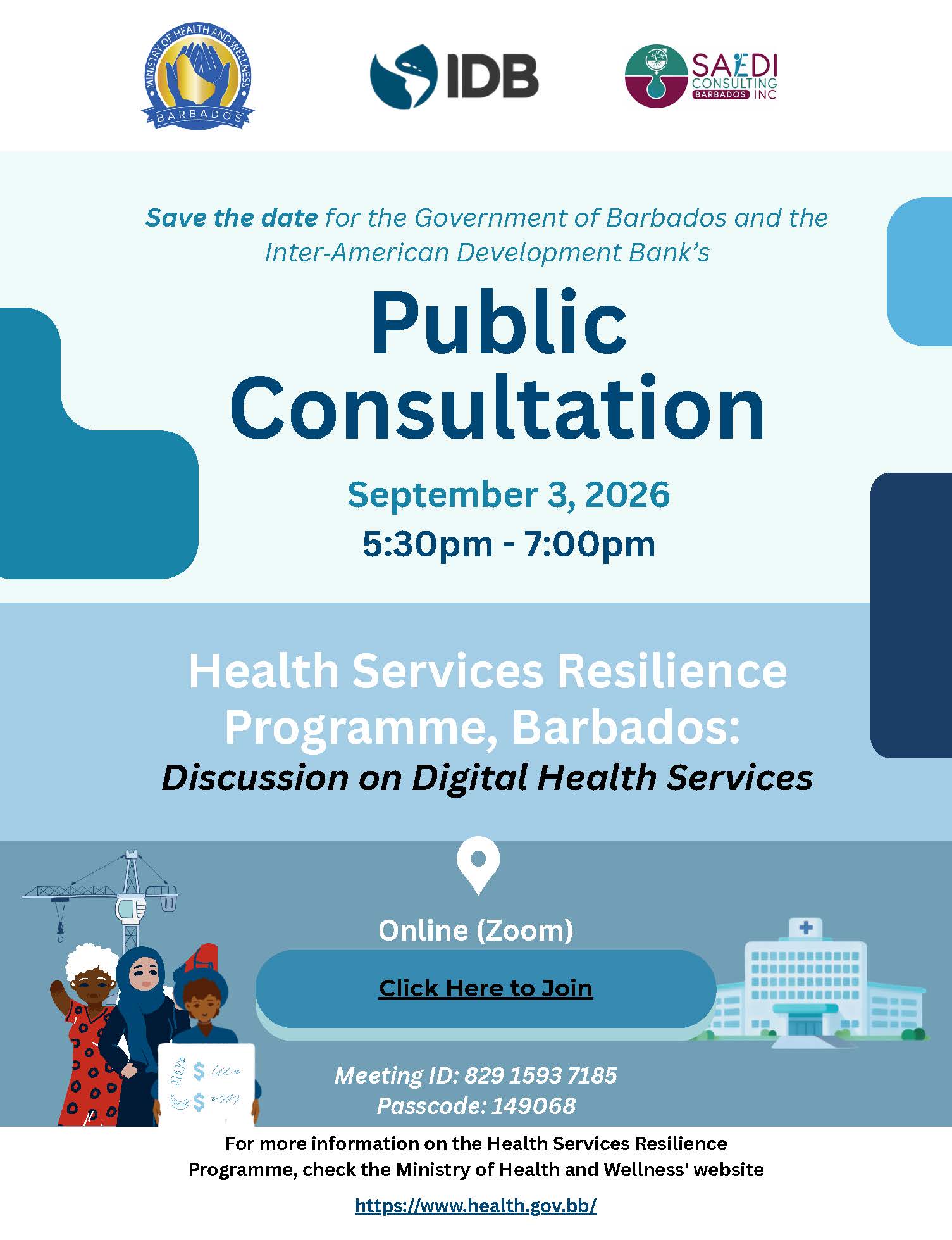 Public Consultation - September 3, 2026